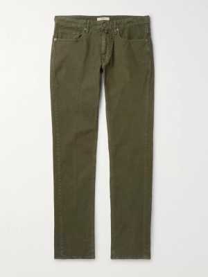 Slim-Fit Stretch-Cotton Corduroy Trousers Slim-Fit Stretch-Cotton Corduroy Trousers