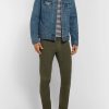 Slim-Fit Stretch-Cotton Corduroy Trousers - OU Slim-Fit Stretch-Cotton Corduroy Trousers - OU