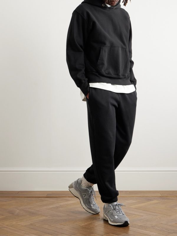 Heavyweight Structured-Fleece Cotton-Jersey Hoodie - OU Heavyweight Structured-Fleece Cotton-Jersey Hoodie - OU