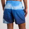 Bulldog Straight-Leg Mid-Length Printed Swim Shorts - BK Bulldog Straight-Leg Mid-Length Printed Swim Shorts - BK