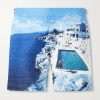 Bulldog Straight-Leg Mid-Length Printed Swim Shorts Bulldog Straight-Leg Mid-Length Printed Swim Shorts