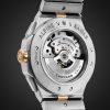 Alpine Eagle XL Chrono Automatic 44mm Lucent Steel and 18-Karat Rose Gold Watch, Ref. No. 298609-6001 - BK Alpine Eagle XL Chrono Automatic 44mm Lucent Steel and 18-Karat Rose Gold Watch, Ref. No. 298609-6001 - BK