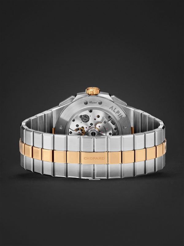 Alpine Eagle XL Chrono Automatic 44mm Lucent Steel and 18-Karat Rose Gold Watch, Ref. No. 298609-6001 - E2 Alpine Eagle XL Chrono Automatic 44mm Lucent Steel and 18-Karat Rose Gold Watch, Ref. No. 298609-6001 - E2