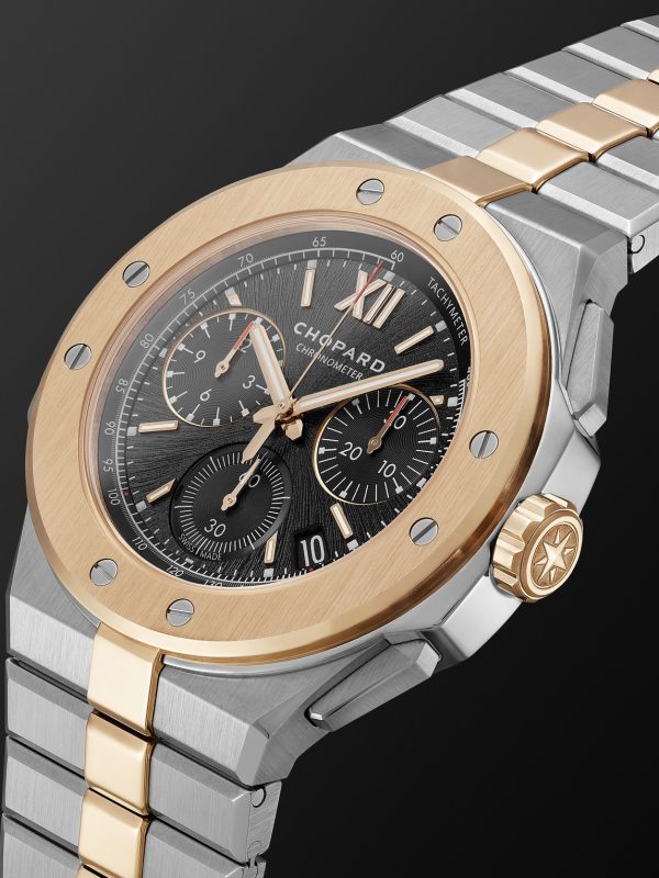 Alpine Eagle XL Chrono Automatic 44mm Lucent Steel and 18-Karat Rose Gold Watch, Ref. No. 298609-6001 - FR Alpine Eagle XL Chrono Automatic 44mm Lucent Steel and 18-Karat Rose Gold Watch, Ref. No. 298609-6001 - FR