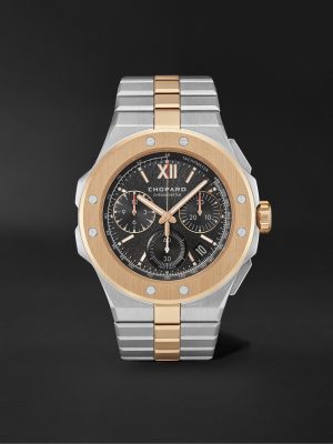 Alpine Eagle XL Chrono Automatic 44mm Lucent Steel and 18-Karat Rose Gold Watch, Ref. No. 298609-6001 Alpine Eagle XL Chrono Automatic 44mm Lucent Steel and 18-Karat Rose Gold Watch, Ref. No. 298609-6001