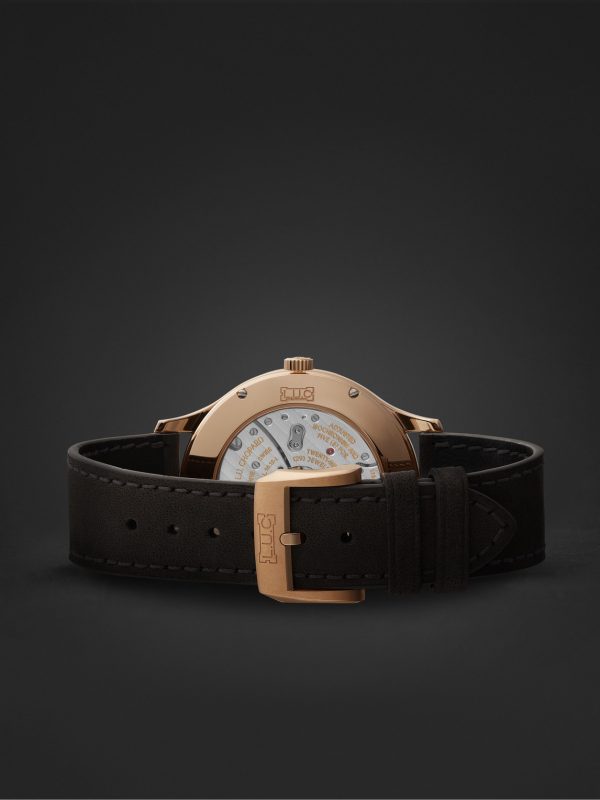 L.U.C XPS Automatic 40mm 18-Karat Rose Gold and Nubuck Watch, Ref. No. 161948-5003 - E2 L.U.C XPS Automatic 40mm 18-Karat Rose Gold and Nubuck Watch, Ref. No. 161948-5003 - E2