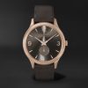 L.U.C XPS Automatic 40mm 18-Karat Rose Gold and Nubuck Watch, Ref. No. 161948-5003 L.U.C XPS Automatic 40mm 18-Karat Rose Gold and Nubuck Watch, Ref. No. 161948-5003