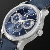 L.U.C Perpetual Twin Automatic Perpetual Calendar 43mm Stainless Steel and Nubuck Watch, Ref. No. 168561-3003 - FR L.U.C Perpetual Twin Automatic Perpetual Calendar 43mm Stainless Steel and Nubuck Watch, Ref. No. 168561-3003 - FR