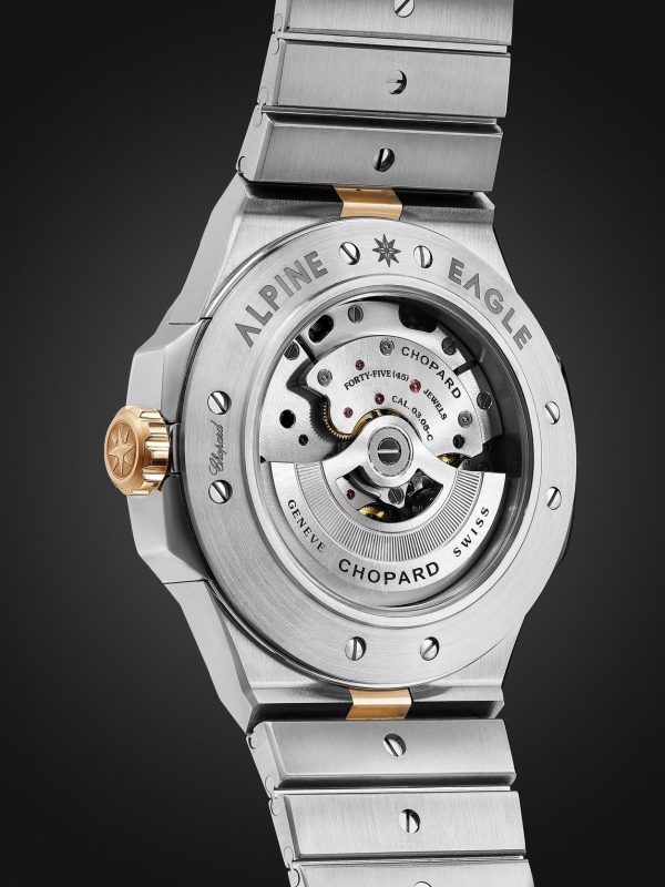 Alpine Eagle Large Automatic 41mm Lucent Steel and 18-Karat Rose Gold Watch, Ref. No. 298600-6001 - BK Alpine Eagle Large Automatic 41mm Lucent Steel and 18-Karat Rose Gold Watch, Ref. No. 298600-6001 - BK