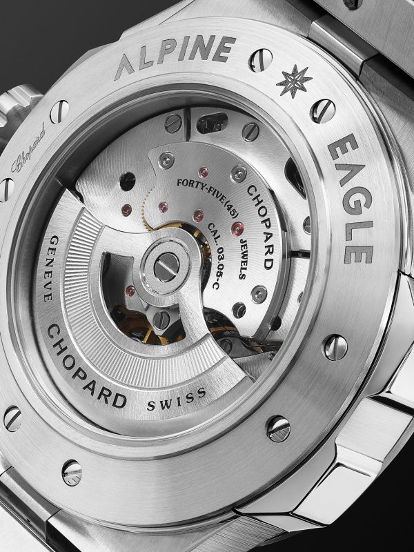 Alpine Eagle XL Chrono Automatic 44mm Lucent Steel Watch, Ref. No. 298609-3001 - E1 Alpine Eagle XL Chrono Automatic 44mm Lucent Steel Watch, Ref. No. 298609-3001 - E1