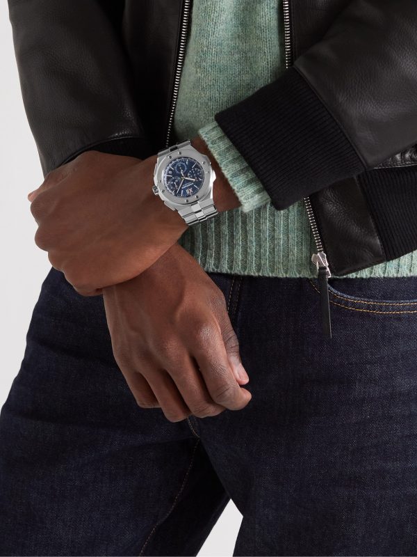 Alpine Eagle XL Chrono Automatic 44mm Lucent Steel Watch, Ref. No. 298609-3001 - OU Alpine Eagle XL Chrono Automatic 44mm Lucent Steel Watch, Ref. No. 298609-3001 - OU