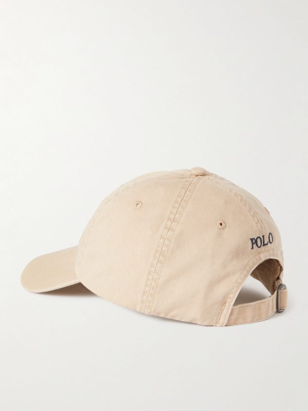 Logo-Embroidered Cotton-Twill Baseball Cap - BK Logo-Embroidered Cotton-Twill Baseball Cap - BK
