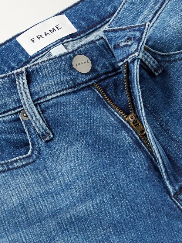 L'Homme Skinny-Fit Stretch-Denim Jeans - E1