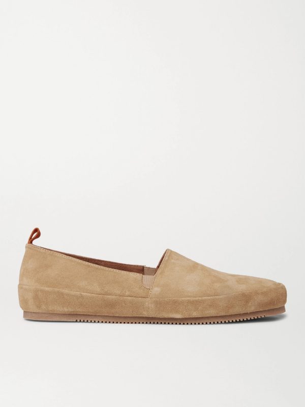 Suede Loafers