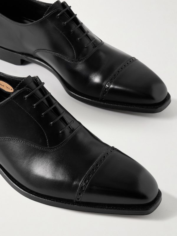 Charles Cap-Toe Leather Oxford Shoes - CU