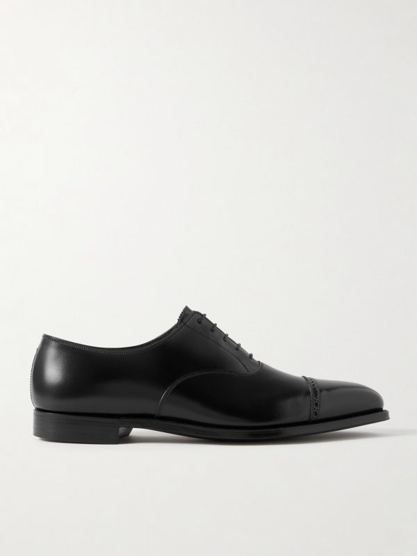 Charles Cap-Toe Leather Oxford Shoes