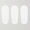 Three-Pack No-Show Stretch-Knit Socks - BK