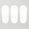 Three-Pack No-Show Stretch-Knit Socks