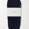 Three-Pack No-Show Stretch-Knit Socks - E1 Three-Pack No-Show Stretch-Knit Socks - E1