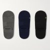 Three-Pack No-Show Stretch-Knit Socks Three-Pack No-Show Stretch-Knit Socks