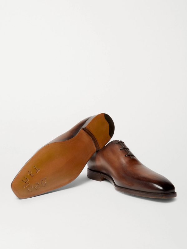 Blake Whole-Cut Venezia Leather Oxford Shoes - E2 Blake Whole-Cut Venezia Leather Oxford Shoes - E2