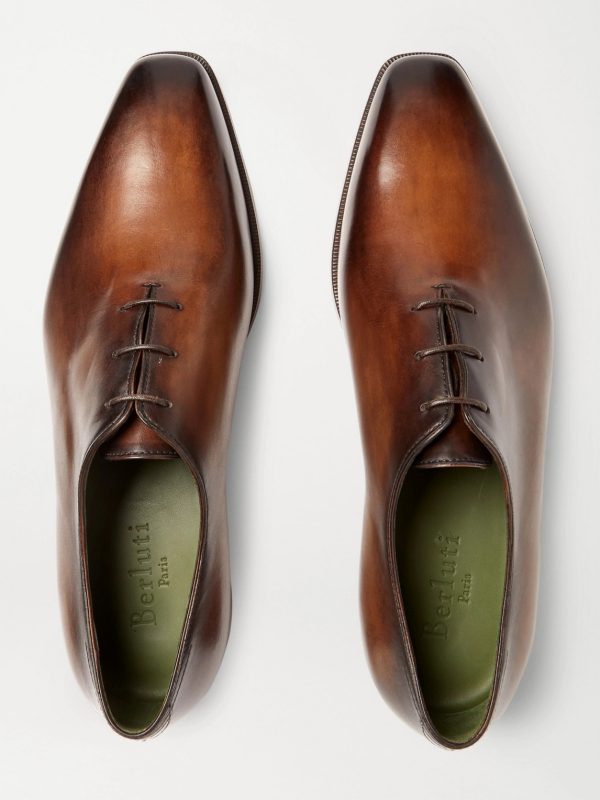 Blake Whole-Cut Venezia Leather Oxford Shoes - E3 Blake Whole-Cut Venezia Leather Oxford Shoes - E3