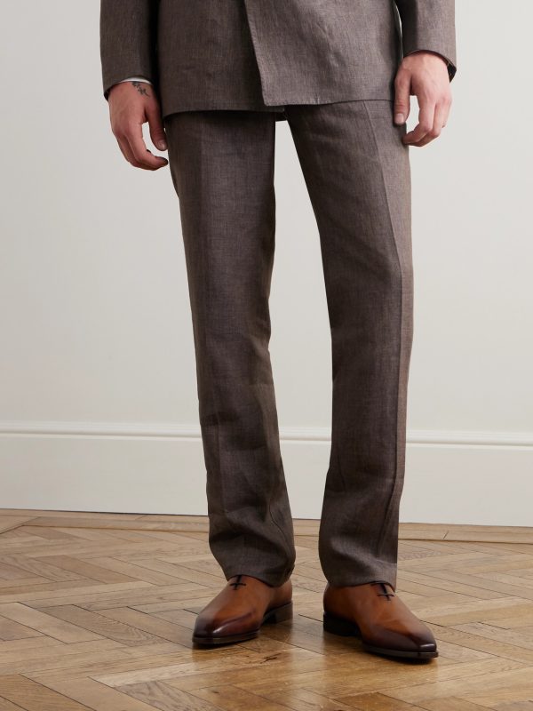 Blake Whole-Cut Venezia Leather Oxford Shoes - OU Blake Whole-Cut Venezia Leather Oxford Shoes - OU