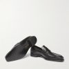George Leather Penny Loafers - E2