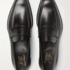 George Leather Penny Loafers - E3