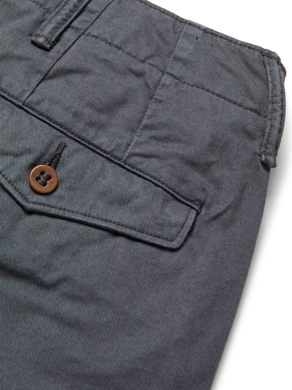 Slim-Fit Cotton-Twill Chino Shorts - CU Slim-Fit Cotton-Twill Chino Shorts - CU