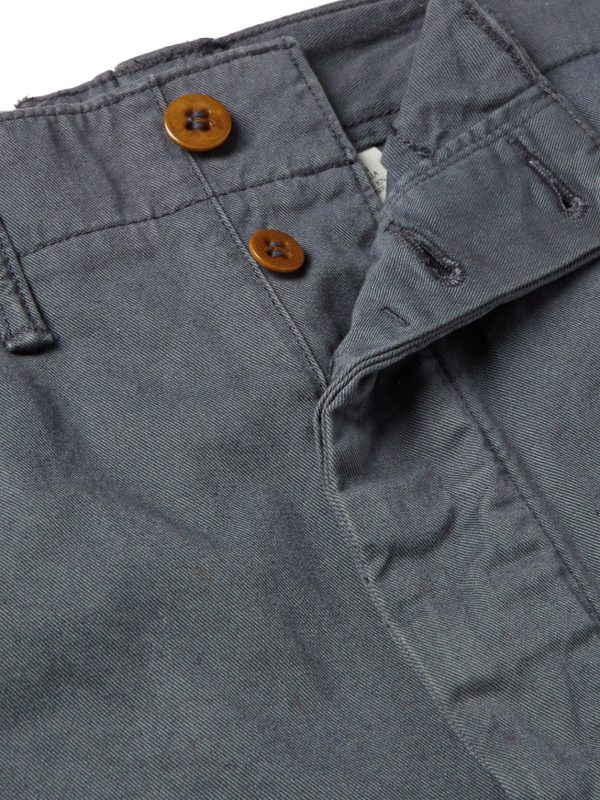 Slim-Fit Cotton-Twill Chino Shorts - E1 Slim-Fit Cotton-Twill Chino Shorts - E1