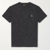 Slim-Fit Mélange Cotton-Jersey T-Shirt
