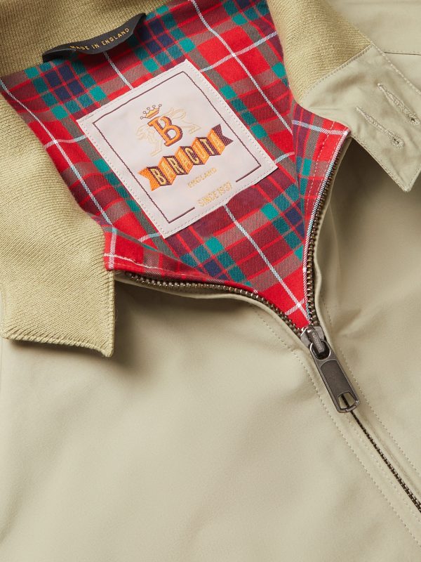 G9 Cotton-Blend Harrington Jacket - CU