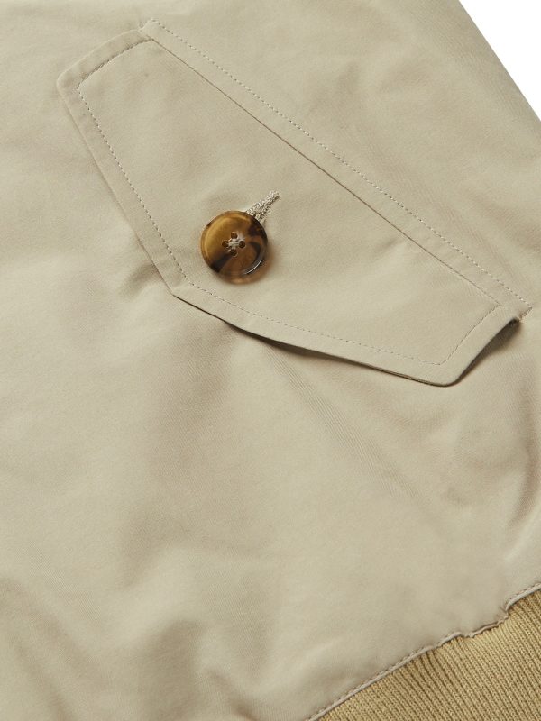 G9 Cotton-Blend Harrington Jacket - E1