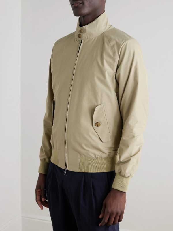 G9 Cotton-Blend Harrington Jacket - FR