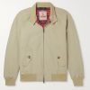 G9 Cotton-Blend Harrington Jacket