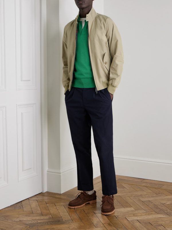 G9 Cotton-Blend Harrington Jacket - OU
