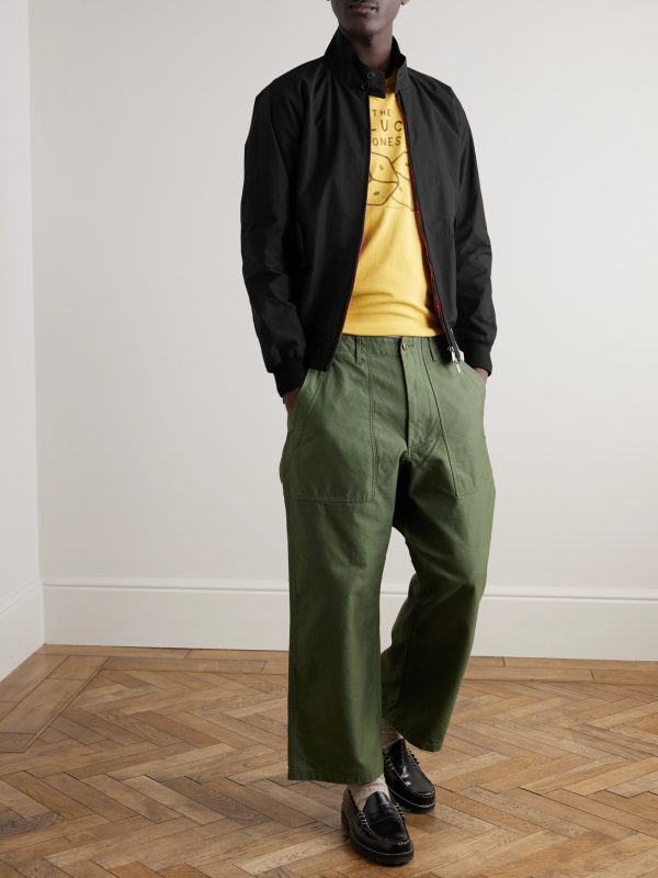 G9 Cotton-Blend Harrington Jacket - OU