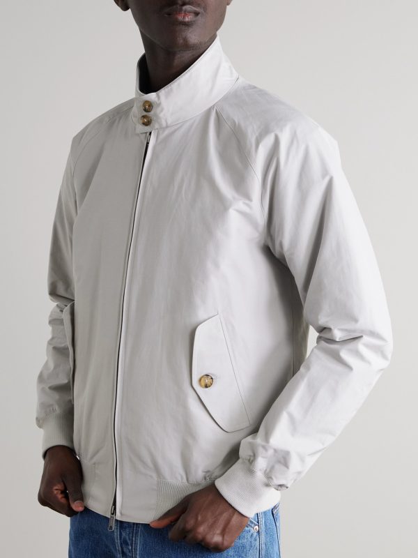 G9 Cotton-Blend Harrington Jacket - FR