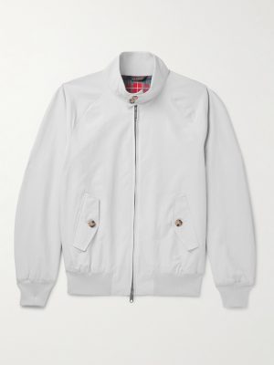 G9 Cotton-Blend Harrington Jacket G9 Cotton-Blend Harrington Jacket