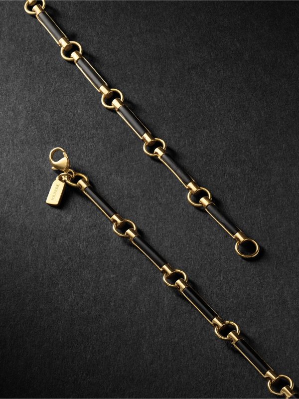 Dream 18-Karat Gold, Diamond and Onyx Necklace - BK Dream 18-Karat Gold, Diamond and Onyx Necklace - BK