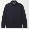 Mélange Cashmere-Blend Overshirt Mélange Cashmere-Blend Overshirt