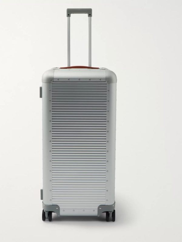 Special Edition Leather-Trimmed Aluminium and Wood Work Station - FR
