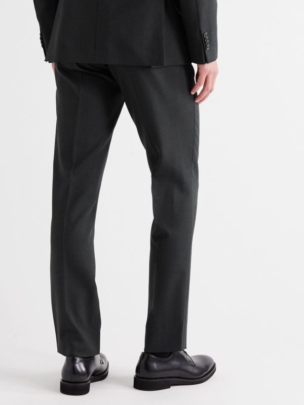 Soho Slim-Fit Wool Suit Trousers - BK Soho Slim-Fit Wool Suit Trousers - BK