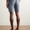 Felipe Slim-Fit Linen and Cotton-Blend Drawstring Shorts - BK