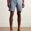 Felipe Slim-Fit Linen and Cotton-Blend Drawstring Shorts - FR