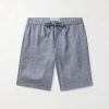 Felipe Slim-Fit Linen and Cotton-Blend Drawstring Shorts