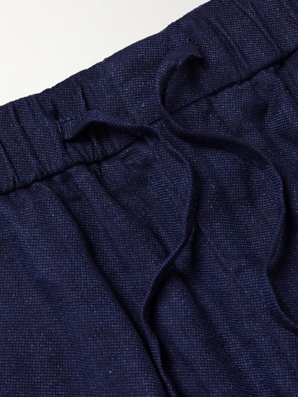 Felipe Slim-Fit Linen and Cotton-Blend Drawstring Shorts - CU
