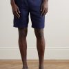Felipe Slim-Fit Linen and Cotton-Blend Drawstring Shorts - FR