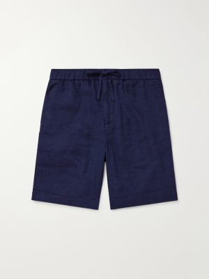 Felipe Slim-Fit Linen and Cotton-Blend Drawstring Shorts